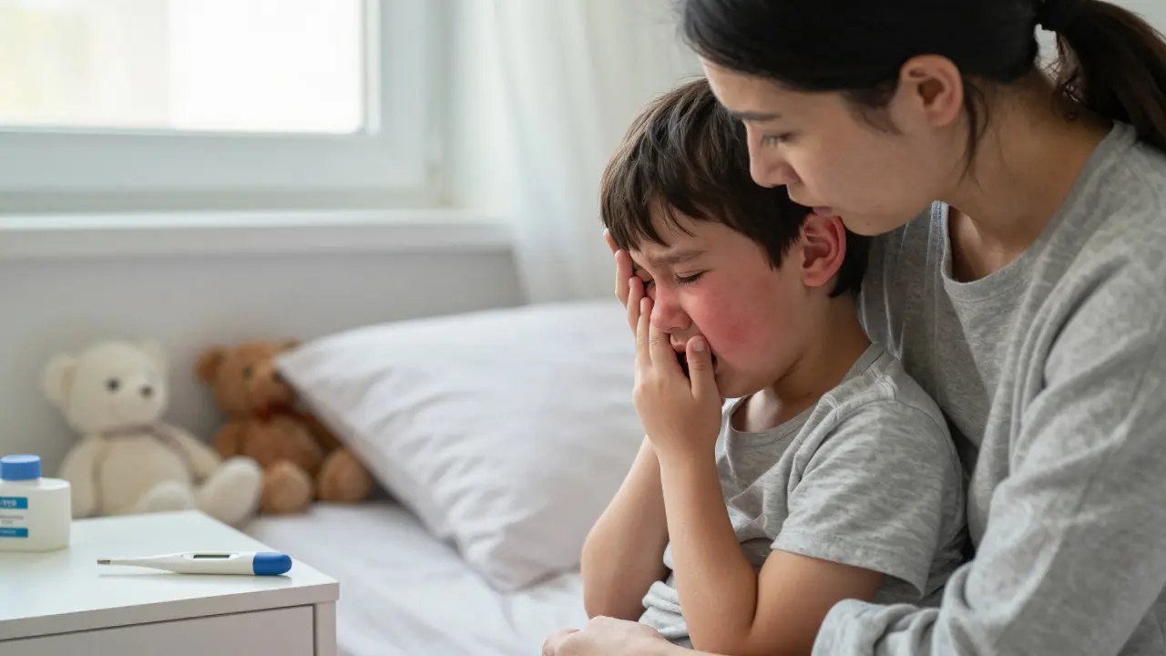 Jaké jsou nejčastější dětské nemoci a jak je poznat?