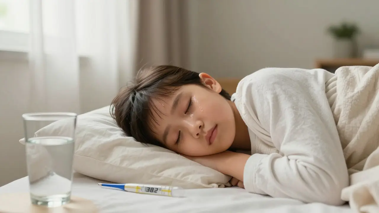 Jak se vypotit při chřipce u dětí - bezpečné a efektivní postupy