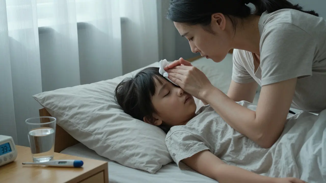 Jak srazit teplotu 39 u dítěte: praktické kroky, co dělat a co vynechat