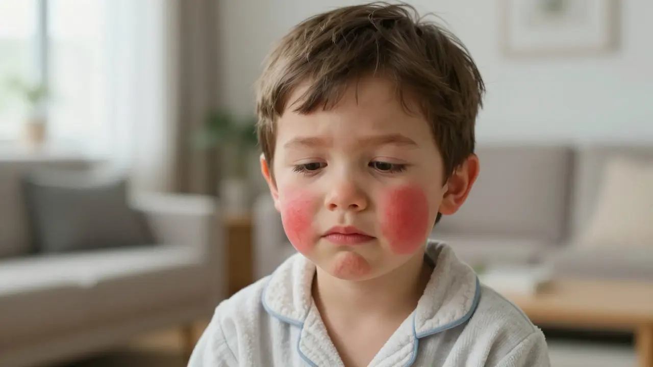 Jak poznat záškrt: Příznaky, průběh a péče u infekčního erytému