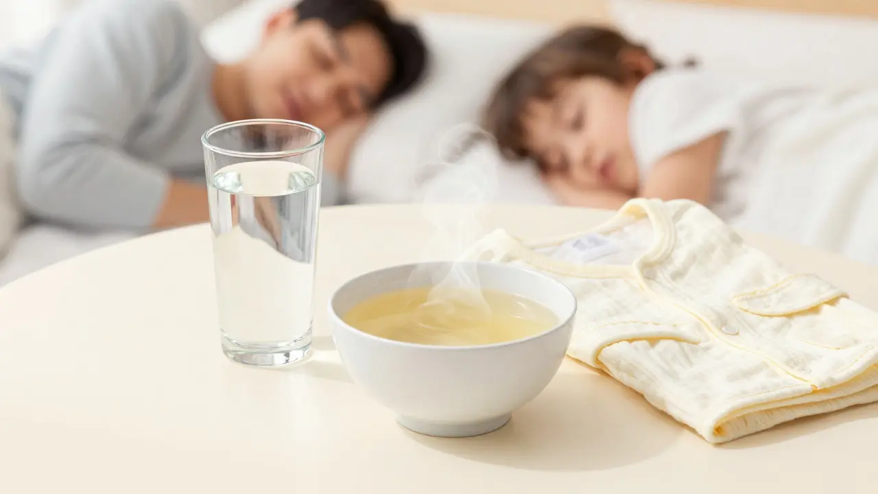 Doma péče o nemocného s důrazem na hydrataci a odpočinek